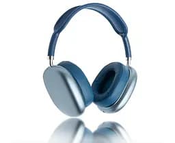 Бездротові повнорозмірні навушники Bluetooth Macaron P9 Max синій