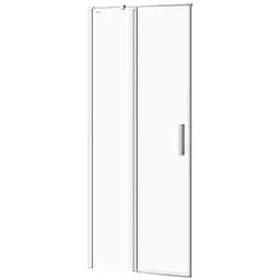 Душевые двери Cersanit Moduo на занавесах левые 800x195 S162-003, Левая, прозрачная, хром