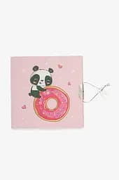 Блокнот дитячий Панда з пончиком Малеваро 48212031-U Різнокольоровий