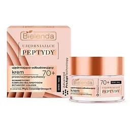 Крем проти зморшок Bielenda Firming Peptides Advanced ProAge Technology зміцнюючий і відновлюючий 70+, 50 мл - мініатюра 2