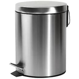 Мусорное ведро круглое Zerix Solo-TC0107 SS Color 7 л нержавейка (ZX5899) 