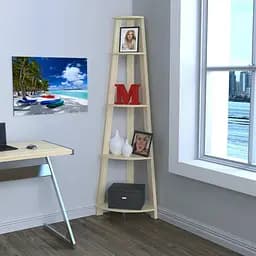 Стелаж кутовий L-180 Loft design (Дуб Борас)