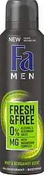 Дезодорант-спрей Fa Men Fresh&Free Mint and Bergamot, 150 мл