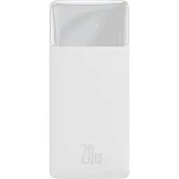 Портативний акумулятор Baseus Bipow Digital Display OE 20000mAh 20w (PPBD050302) білий