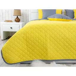 Покривало Руно Yellow Grey 220х240 см (330.52У_Yellow Grey) - мініатюра 6