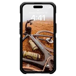 Протиударний чохол UAG Metropolis LT with MagSafe Kevlar Black для iPhone 15 (114315113940) - мініатюра 3