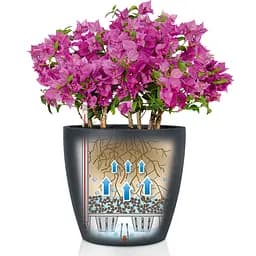 Вазон Lechuza Classico Color 43 43х40 см сірий (13244) - мініатюра 4