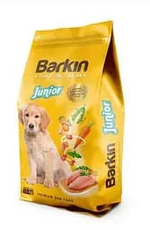 Повнораціонний Сухий корм BARKIN для цуценят і юніорів усіх порід з індичкою 15 кг