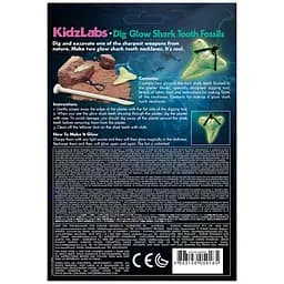 Набір для розкопок 4M KidzLabs Сяючі зуби акули (00-05918) - мініатюра 5