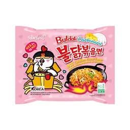 Лапша рамен Samyang Buldak Carbonara Spicy Ramen Булдак Острая курица с карбонара 140 г