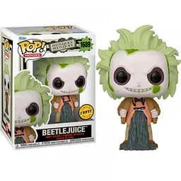 Коллекционная фигурка Funko Pop Фанко Поп  Битлджус Movies Beetlejuice 10 см chase FP B B 1689
