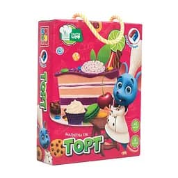 Детская настольная игра Вкусности VT3004 магнитная "Торт"(укр)