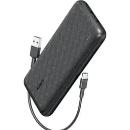 Внешний аккумулятор Aukey Ultrafast Power Bank 20000 mАh 18w (PB-N93A) черный PB-N93A