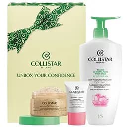 Набор для женщин Collistar Perfect Body: Скраб для тела 150 г + Флюид для тела 400 мл + Крем для лица 15 мл