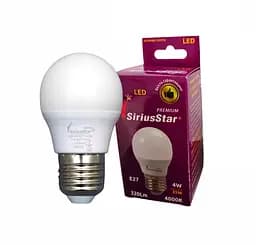 Светодиодная лампа SIRIUSSTAR 3406 G45 4W-4000K-E27
