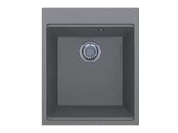Кухонна мийка Miraggio LAGOON 420 gray (0002218) Граніт, Під стільницю/Врізна, Сірий