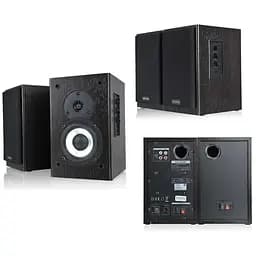 Колонки 2.0 Microlab B72, черный, 24 Вт (2x12 Вт), МДФ, 2xRCA, управление сбоку