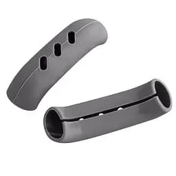 Силиконовые накладки прихватки для горячих ручек кастрюли и сковороды (набор из 2 шт.), Kitchen Master Серый 87268