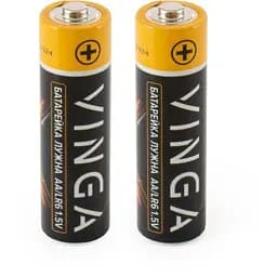 Батарейка Vinga AA LR6 Alkaline 2pcs Blister (VJABAA2) - мініатюра 2