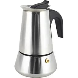 Кавоварка гейзерна Kamille з нержавіючої сталі 200 мл (KM-0550)