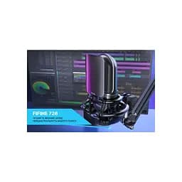Мікрофон Fifine К726 XLR Black (K726) - мініатюра 9