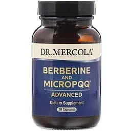Берберин и MicroPQQ Dr. Mercola улучшенная формула 30 капсул (MCL01846)