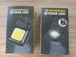 Ліхтарик багатофункціональний з карабіном Rechargeable Keychain Light акумуляторний 3 режими - мініатюра 9