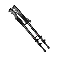 Трекинговые палки PowerPlay 9106 Fika Black/Red 60-135 см (пара) (PP_9106_FIKA_Bl/Red)