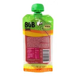 Пюре фруктове Bob Snail Смузі Банан-Чорна смородина пастеризоване 120 г - мініатюра 2