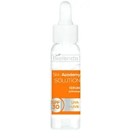 Сироватка для обличчя Bielenda Skin Academy Solution Захисна з SPF 30, 25 мл - мініатюра 2