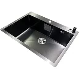 Кухонна мийка Romzha Arta U-650S Max BL - мініатюра 3