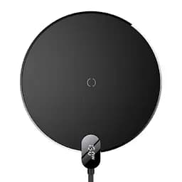 Бездротовий зарядний пристрій Baseus Digital LED Display Gen 2 Wireless Charger 15W CCED000001 Black - мініатюра 4