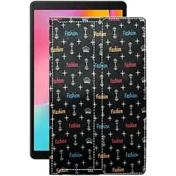 Чохол StatusCASE з екошкіри для планшету Samsung Galaxy Tab A 10.1 2019 (T510, T515) Фешн чорний