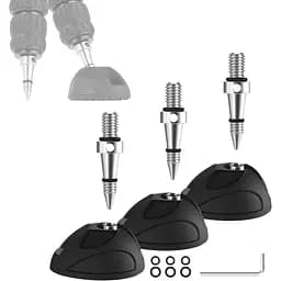 Универсальная накладка для ножек штатива NEEWER со съемными шипами штатива, 3 комплекта нескользких шипов