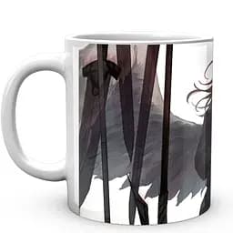 Кружка GeekLand Chainsaw Man Человек Бензопила Ангел Дьявол CM 02.27 330 мл белая