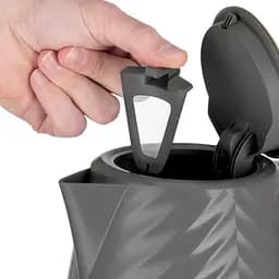 Електрочайник Russell Hobbs Groove Grey 1.7 л сірий (26382-70) - мініатюра 7
