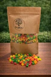 Цукати мікс дрібний кубик FruNut 250 г