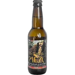 Набір питного меду Holiday Brewery: Козацький з хмелем 6% (2 шт. x 0.33 л) + Монастирський ароматний 6% (2 шт. x 0.33 л) - мініатюра 3