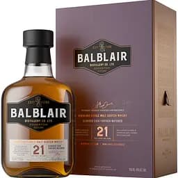 Віскі Balblair Highland Single Malt 21 y.o. 46% 0.7 л