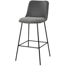 Стул Луна барный серый