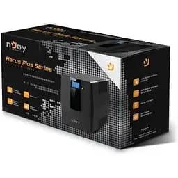 Джерело безперебійного живлення NJOY Horus Plus 2000 (PWUP-LI200H1-AZ01B) Lin.int., AVR, 4 x евро, USB, LCD, пластик - мініатюра 5