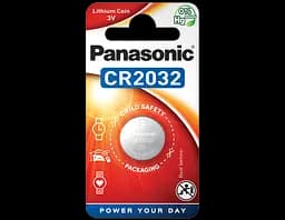 Батарейка Panasonic CR-2032EL/1B літієва CR2032 блістер 1 шт.