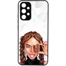 TPU+PC чохол Prisma Ladies для Samsung Galaxy A32 4G Chocolate, TPU+PC