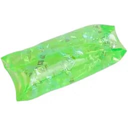 Гра антистресс, выскальзывает из рук, внутри плавают блестящие ленты, изображение героя