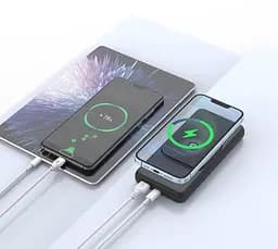 Акумулятор портативний магнітний XO PR161 Magnetic Wireless 15W 10000 mAh - мініатюра 5
