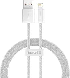 Кабель Baseus Dynamic Series Fast Charging Data Cable USB to iP 2.4 A 2 m White (CALD000502)