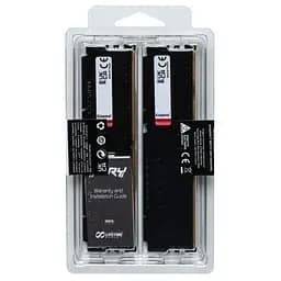 Модуль пам'яті для комп'ютера DDR5 16GB (2x8GB) 6000 MHz Beast Kingston Fury (ex.HyperX) (KF560C36BBEK2-16) - мініатюра 3