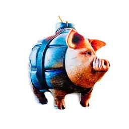 Дитяча м'яка іграшка "Свинино Бомбіно" Сувенір-Декор SV-B40, 40 см