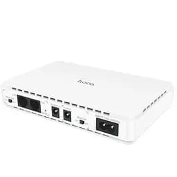ДБЖ UPS для роутера Hoco DB25 Plus 10000mAh, 18W, 1USB, DC 9/12V, DC 5V, POE 15/24V White - мініатюра 2