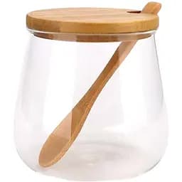 Цукорниця SnT з бамбуковою ложкою 500 мл (212121-9)